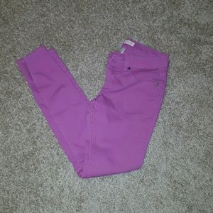 Violet Skinny Jeans